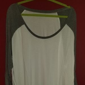 Womens baseball tee